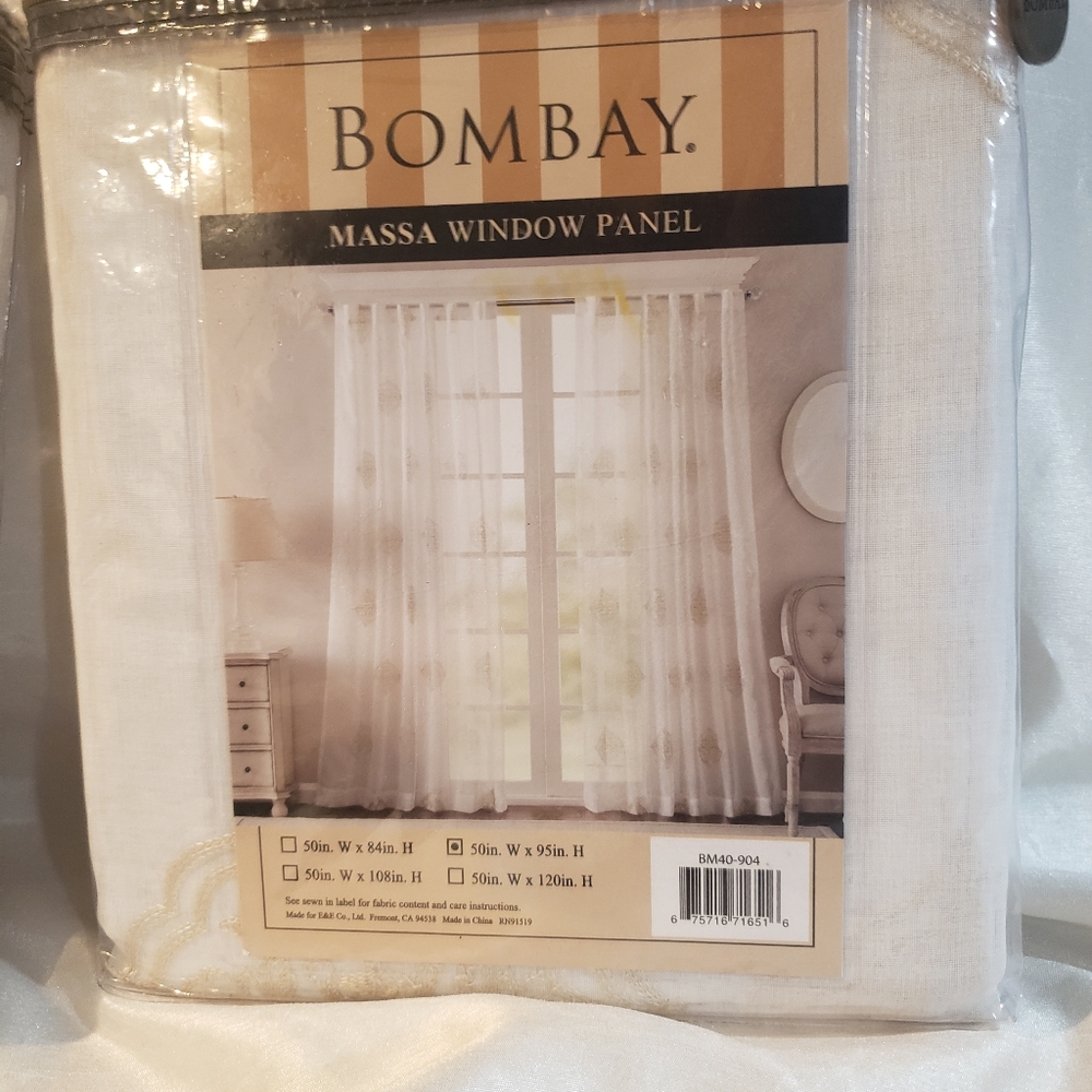 BOMBAY Window Panel Set